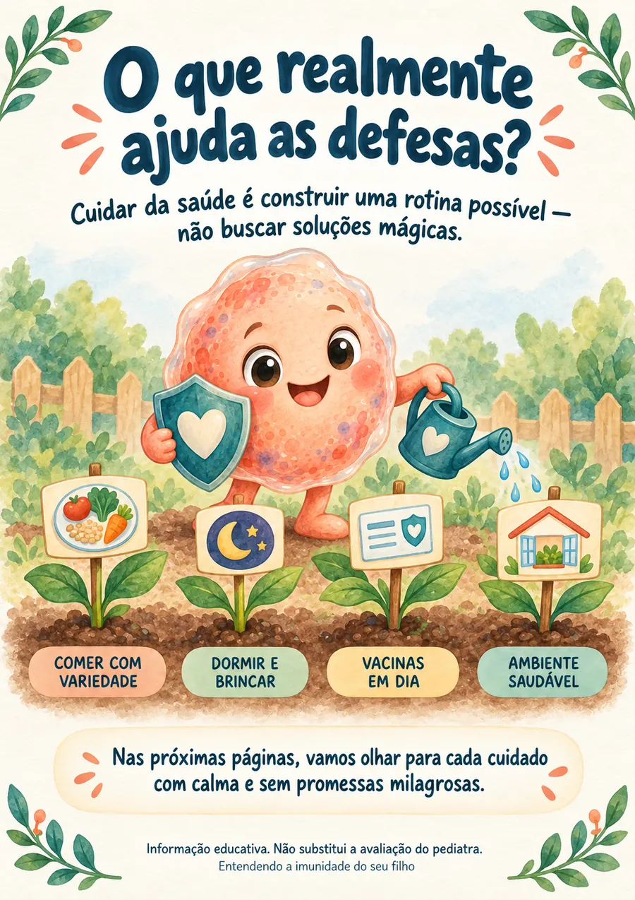 Página do e-book: O que realmente ajuda as defesas